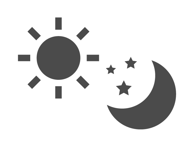 昼と夜の両方に１年制学科がある！