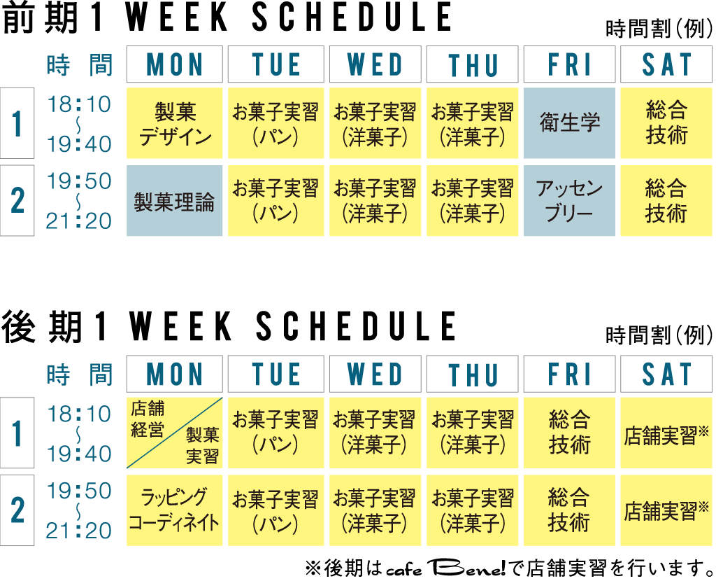 スケジュール